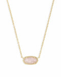 Classic Oval Pendant Necklace