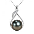 Tahitian-Inspired Black Pearl Necklace