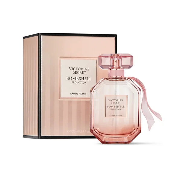 Victoria's Secret Bombshell Seduction Eau de Parfum, Notes of White Peony, Sage & Velvet Musk, Perfumes for Women (3.4 oz)