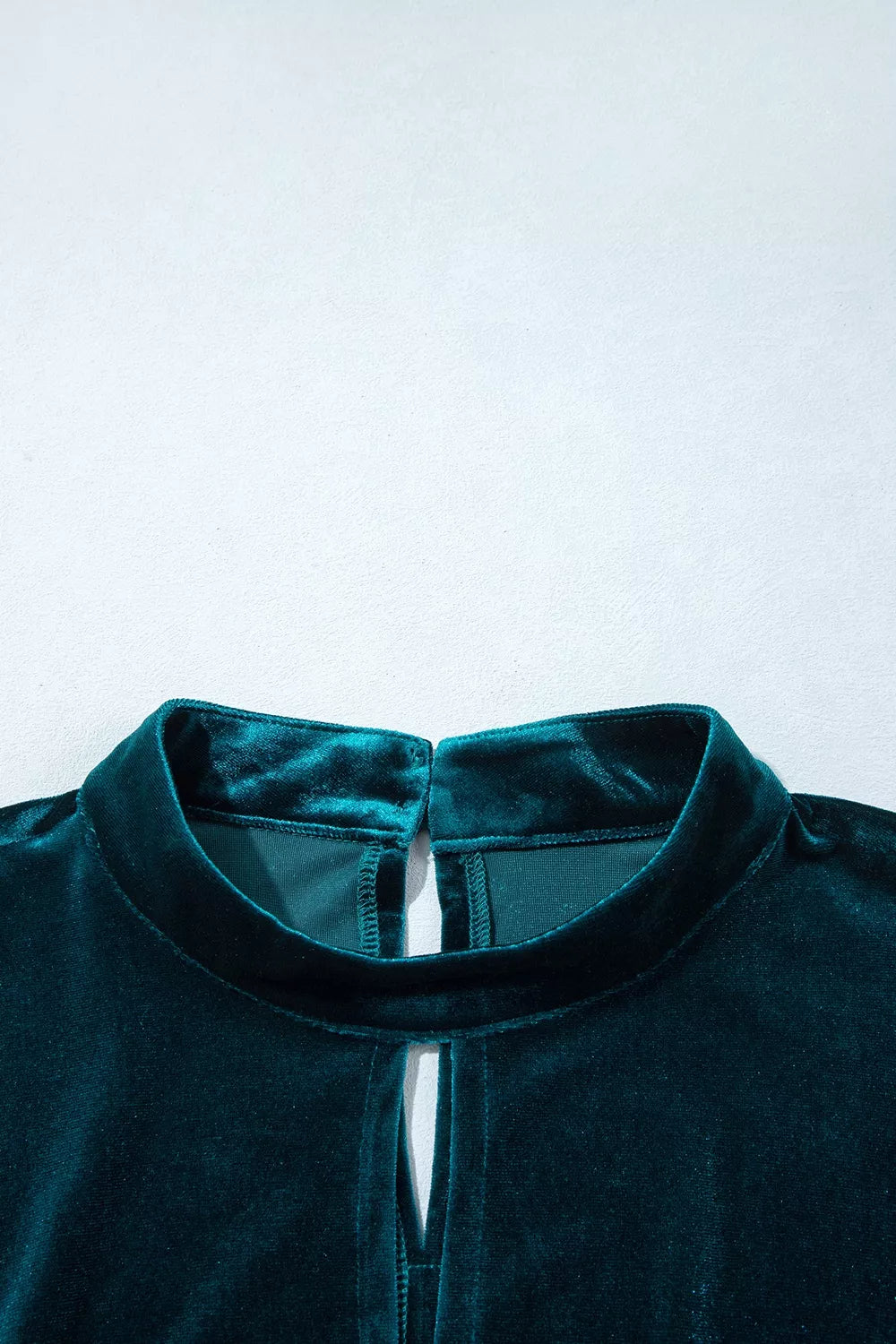 Velvet Mock Neck Long Sleeve Dress product image 8